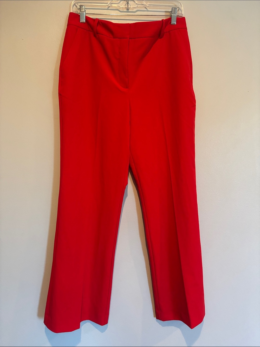 Worthington Vibrant Red Wide-Leg Trousers